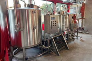Used PKW 5 BBL Steam Brewing System